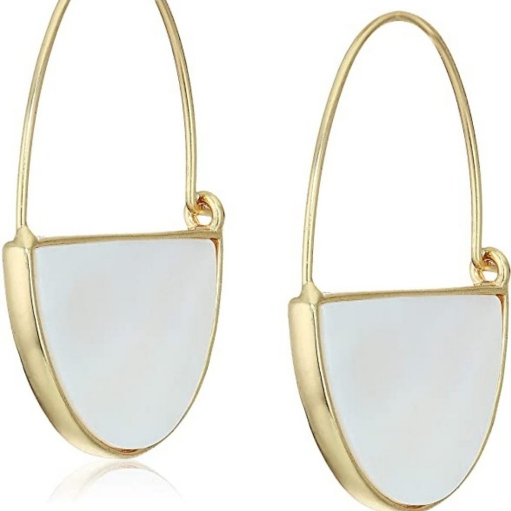 Lucky Brand Reversible Hoop Earrings NWOT - Picture 5 of 5